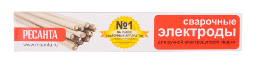 Электрод для сварки Ресанта МР-3 Ф2,5 Пачка 1 кг (71/6/22) Электрод для сварки Ресанта МР-3 Ф2,5 Пачка 1 кг (71/6/22)