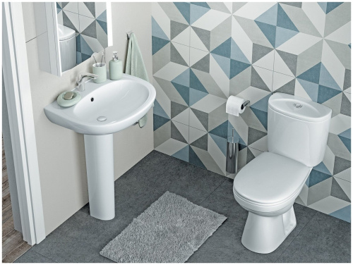 Унитаз компакт "Анимо 06-ЭКОНОМ" прямой белый /Santek/ 1WH110035 фото 6 Унитаз компакт "Анимо 06-ЭКОНОМ" прямой белый /Santek/ 1WH110035 фото 6