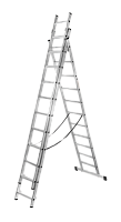 Лестница алюминиевая трехсекционная ВИХРЬ ЛА 3х12