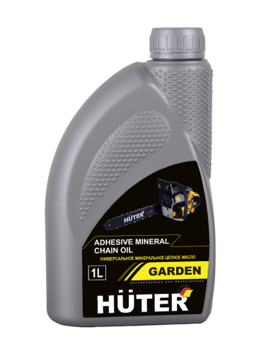 Масло цепное минеральное 80W90, для техники Huter,1л. фото 3