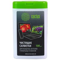 Салфетки для экрана Cactus CS-T1005