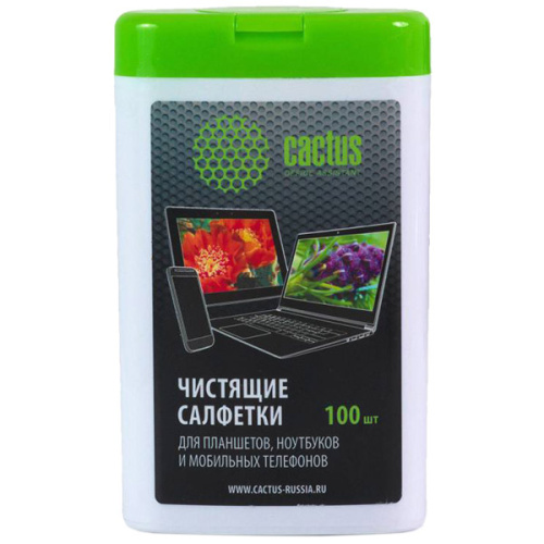 Салфетки для экрана Cactus CS-T1005