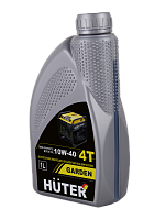 Масло моторное 10W-40 полусинтетическое для четырёхтактных двигателей Huter (73/8/1/1)