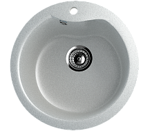 U102-310 Мойка Ulgran d480 крулая СЕРАЯ
