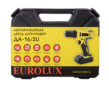 Дрель-шуруповерт аккумуляторная Eurolux ДА-16/2Li