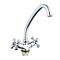 QFR4-A827 G-LAUF Смеситель д/кухни 1/2 "елочка" (1/20)