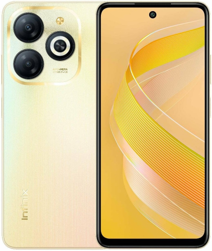Смартфон Infinix Smart 8 4/128GB Shiny Gold фото 2 Смартфон Infinix Smart 8 4/128GB Shiny Gold фото 2