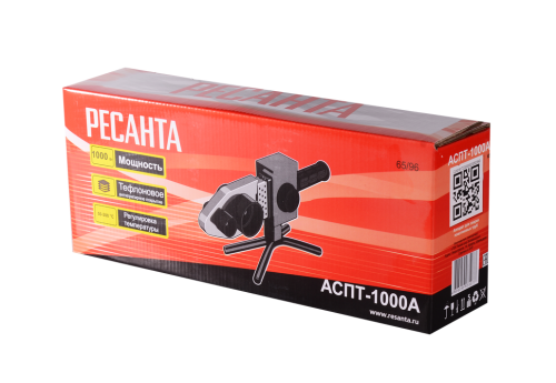 Аппарат для сварки пластиковых труб Ресанта АСПТ-1000А (65/96) фото 8