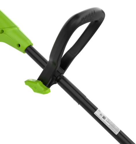 Триммер аккумуляторный Greenworks G24LT25K2, 24V, 25 см, с 1хАКБ 2Ач и ЗУ фото 5