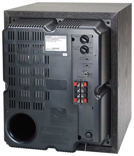 Сабвуфер Sony SA-W2500 black фото 3 Сабвуфер Sony SA-W2500 black фото 3