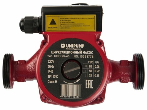 Циркуляционный насос UNIPUMP UPC 32-40 (62 Вт)