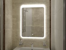 Зеркало с Led-подсв. "Lacio" 600х800 сенсор ЗЛП509