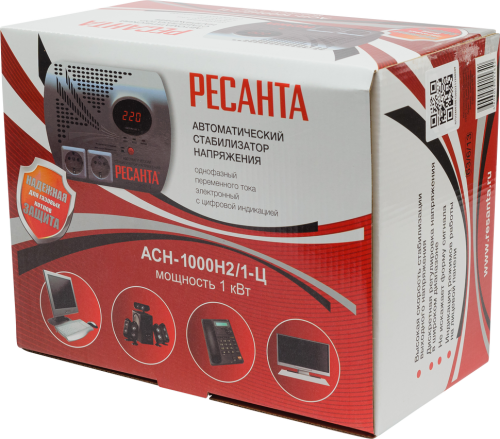 Стабилизатор напряжения серии LUX Ресанта АСН-1000Н2/1-Ц (63/6/13) фото 10 Стабилизатор напряжения серии LUX Ресанта АСН-1000Н2/1-Ц (63/6/13) фото 10