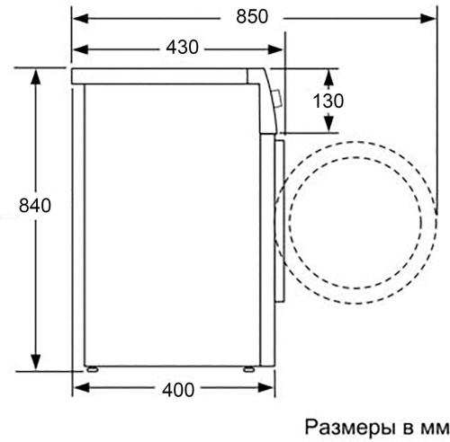 Стиральная машина Beko WSPE6H616S фото 5