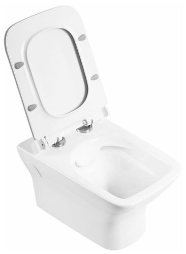 BELBAGNO ROMANO Чаша унитаза подвесного безободкового, BB248CHR-SM фото 9