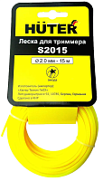 Леска Huter S2015 для триммера, 2 мм, звезда (71/1/10)
