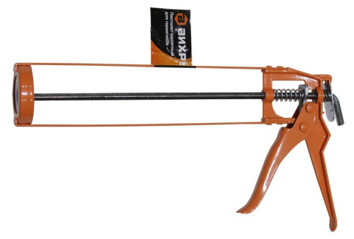 Пистолет для герметика скелетный Вихрь фото 4