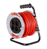 Удлинитель силовой на катушке Ресанта СУ-2х1-50/2 (с выкл., 4 розетки) (61/118/5)