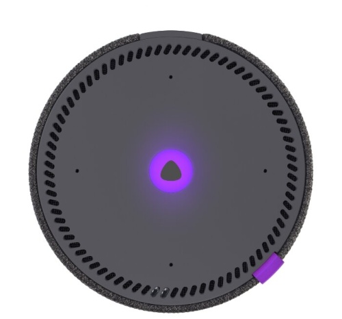 Умная колонка Яндекс Станция Мини без часов с Алисой, черный оникс (YNDX-00021K) фото 3