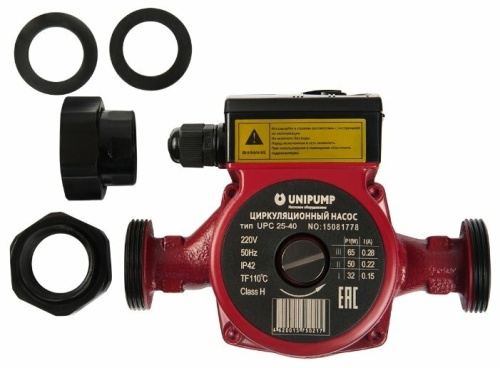 Циркуляционный насос UNIPUMP UPC 25-60 180 мм (100 Вт) фото 2