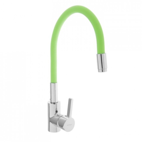 9890K Accoona Смеситель кухня шар выс. силиконовый излиы гайка ЗЕЛЕНЫЙ (1/10) 9890K Accoona Смеситель кухня шар выс. силиконовый излиы гайка ЗЕЛЕНЫЙ (1/10)