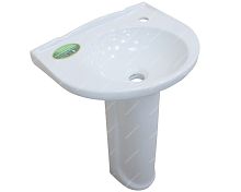 Умывальник с пъедесталом "Орфей 50" белый ДЕТСКИЙ вы745мм /Ст. Оскол/