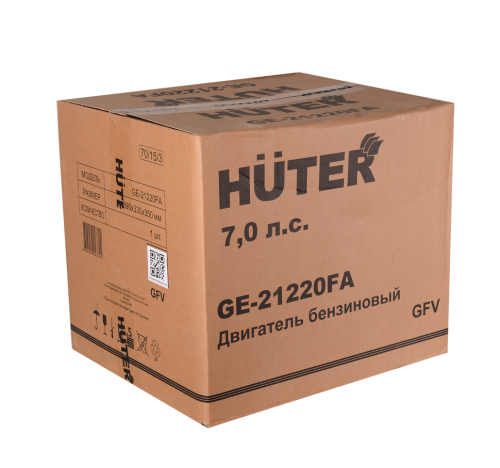 Двигатель бензиновый Huter GE-21220FА (70/15/3) фото 7