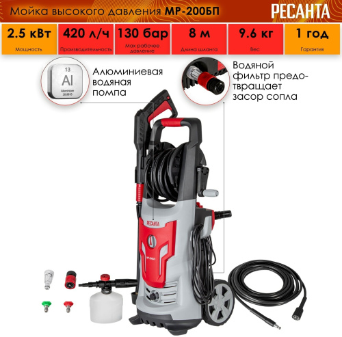 Мойка высокого давления Ресанта МР-200БП (70/8/23) фото 21