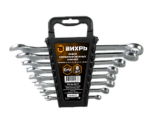 Набор комбинированных ключей 8 шт. 6 - 19 Вихрь (73/6/5/7)