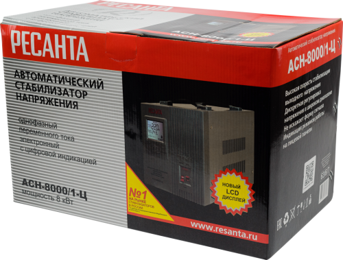 Стабилизатор напряжения Ресанта АСН-8000/1-Ц (63/6/7) фото 9
