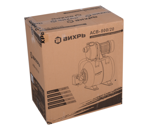 Автономная станция водоснабжения Вихрь АСВ-800/20 фото 7