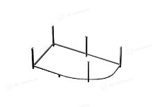 ORTA  R/L 150*90 Каркас для ванны левый/правый ALEX BAITLER