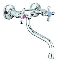 JMX12-A605 G-LAUF Смеситель д/кухни пристенный 1/2 кер. (2/20)