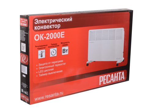 Конвектор РЕСАНТА ОК-2000Е фото 7 Конвектор РЕСАНТА ОК-2000Е фото 7