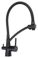 5179TT-13 Accoona Смеситель д/кухни высокий с фильтром Латунь. Графит (1/10)