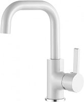9687G Accoona Смеситель для кухни с гайкой БЕЛЫЙ (1/10)