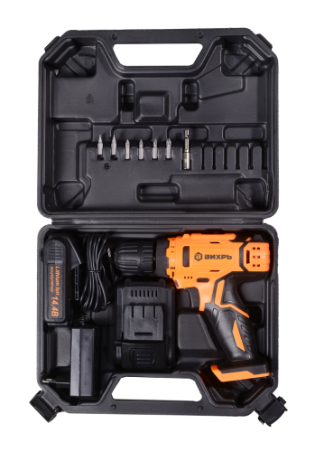 Дрель-шуруповерт Вихрь ДА-14,4Л-2К (72/14/8) фото 10