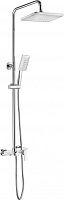 83310G Accoona Смеситель д/ванны зонт душ+лейка+излив. Белый/Хром (1/4)