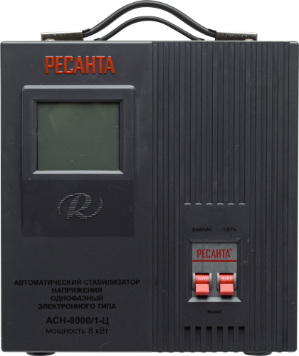 Стабилизатор напряжения Ресанта АСН-8000/1-Ц (63/6/7) фото 2