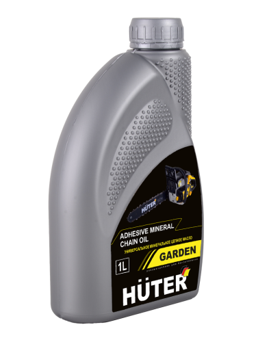 Масло цепное минеральное 80W90, для техники Huter,1л. фото 4