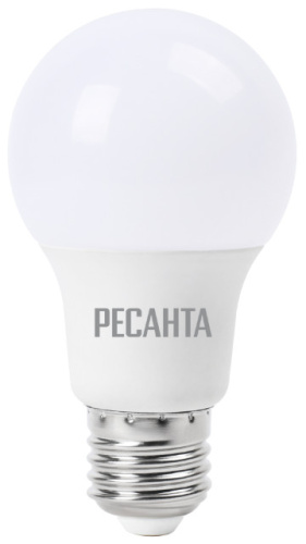 Лампа светодиодная РЕСАНТА LL-R-A60-9W-230-4K-E27 (76/1/14) Лампа светодиодная РЕСАНТА LL-R-A60-9W-230-4K-E27 (76/1/14)