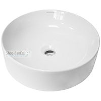 Умывальник накладной "Best 40 Slim" Белый S1 /Sanita LUX/