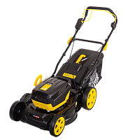 Газонокосилка аккумуляторная Huter CLM-460 PRO (самоходная, с АКБ 4 А/ч и З.У. в комплекте) (70/4/80