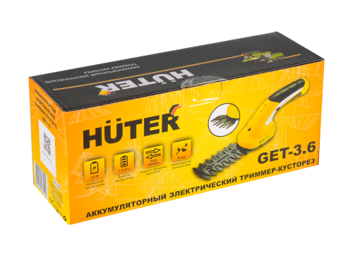 Аккумуляторный триммер-кусторез Huter GET-3,6 (70/1/28) фото 8 Аккумуляторный триммер-кусторез Huter GET-3,6 (70/1/28) фото 8
