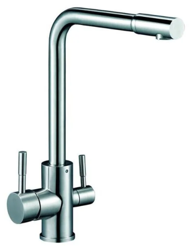 ZAP18-A090 G-LAUF НЕРЖ Смеситель под фильтр д/кухни d35 (1/10)