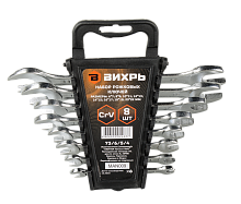Набор рожковых ключей 8 шт. 6 - 22 Вихрь (73/6/5/4)