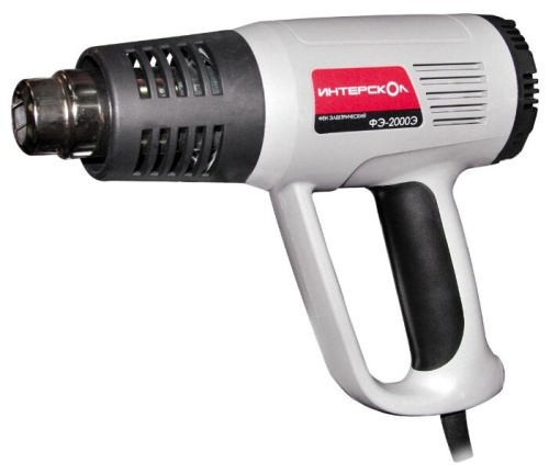 Строительный фен Интерскол ФЭ-2000Э