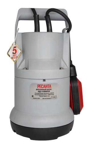 Дренажный насос Ресанта НД-11000П/5 фото 4 Дренажный насос Ресанта НД-11000П/5 фото 4
