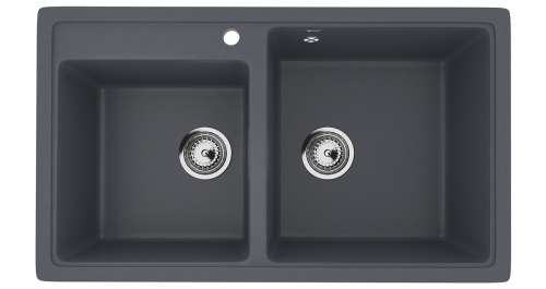 U200-343 ULGran мойка 2 чаши АНТРАЦИТ U200-343 ULGran мойка 2 чаши АНТРАЦИТ