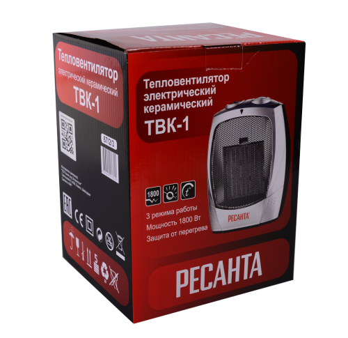 Тепловентилятор РЕСАНТА ТВК-1 (67/2/3) фото 8 Тепловентилятор РЕСАНТА ТВК-1 (67/2/3) фото 8